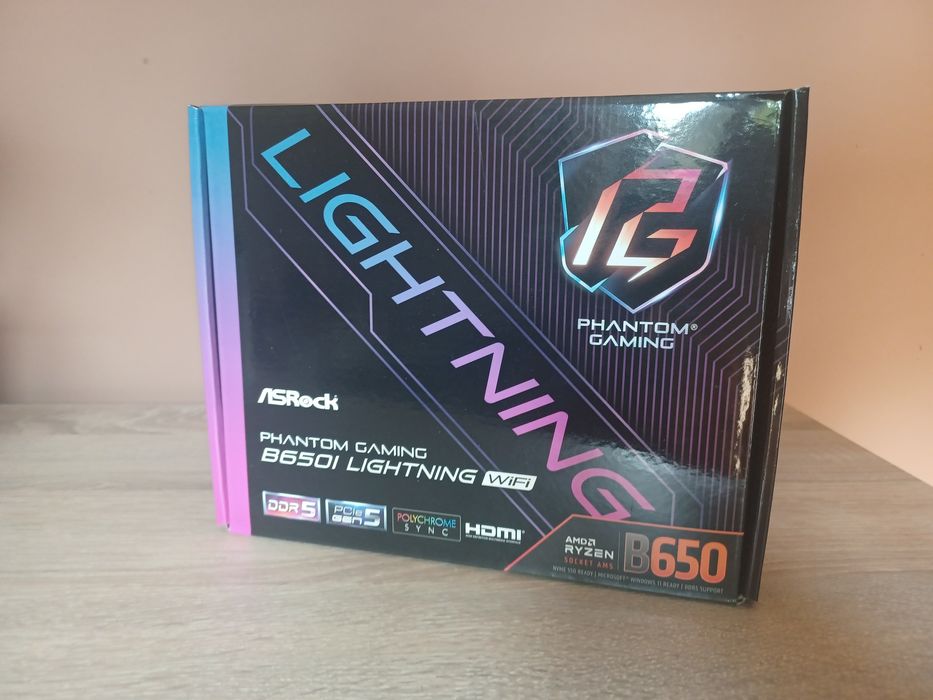 Płyta główna ASRock Phantom Gaming B650i Lightning WiFi (ITX) AM5 nowa