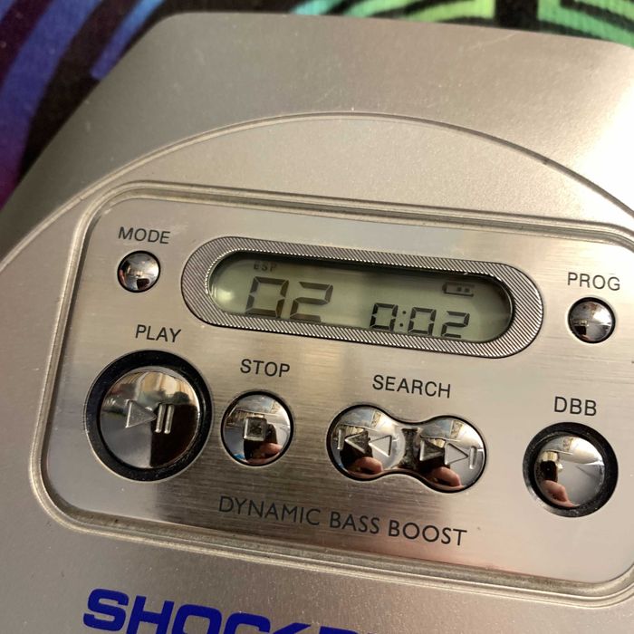 Портативний CD-плеєр Philips AX2200 з адаптером живлення у комплекті