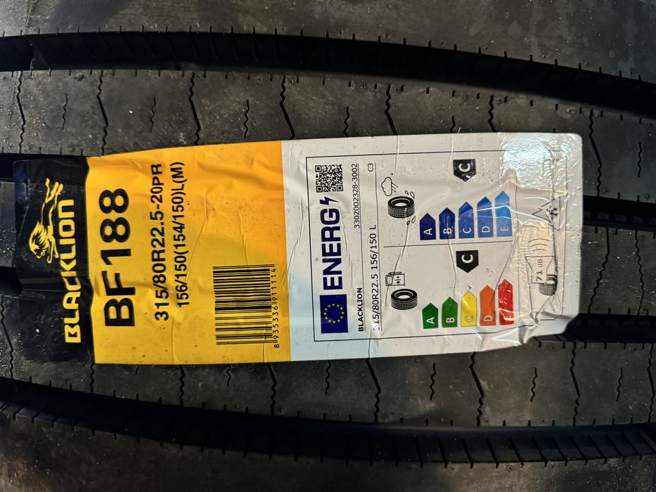 318/80 r22,5 Blacklion opona Prowadząca