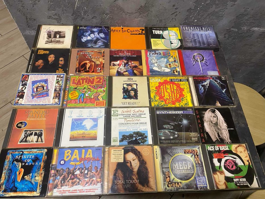 Płyty CD z lat 70-90/2000