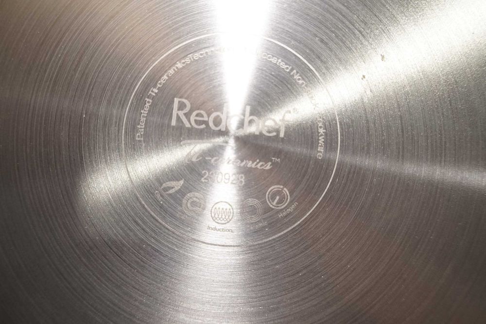 Patelnia Redchef 28cm indukcyjna ze stali nierdzewnej ceramicza