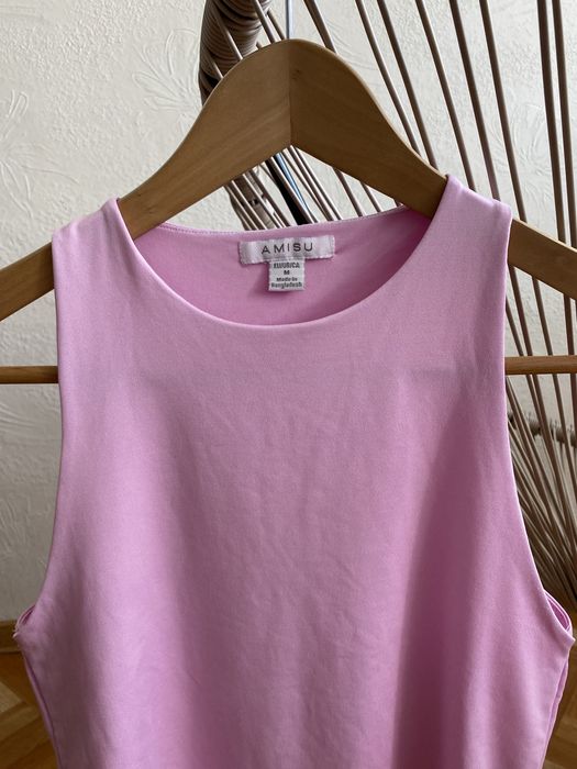 New Yorker body S różowe Amisu bez rekawów