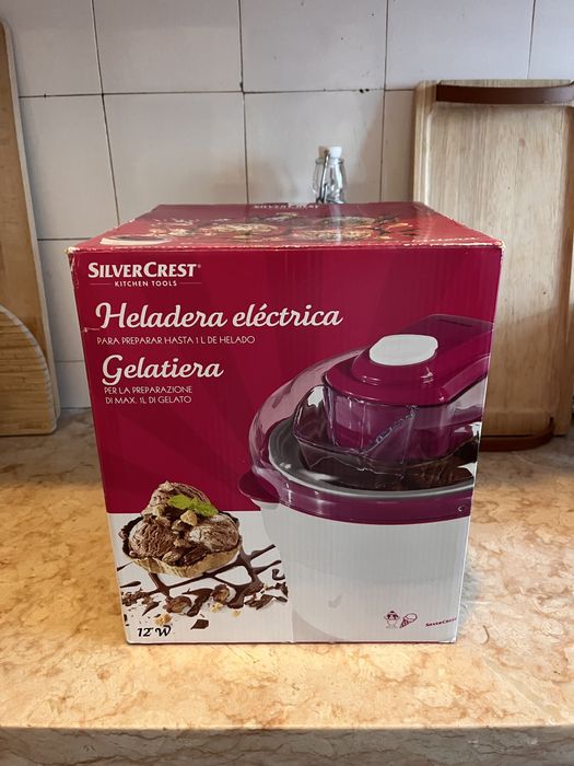Máquina de gelados Silvercrest nova