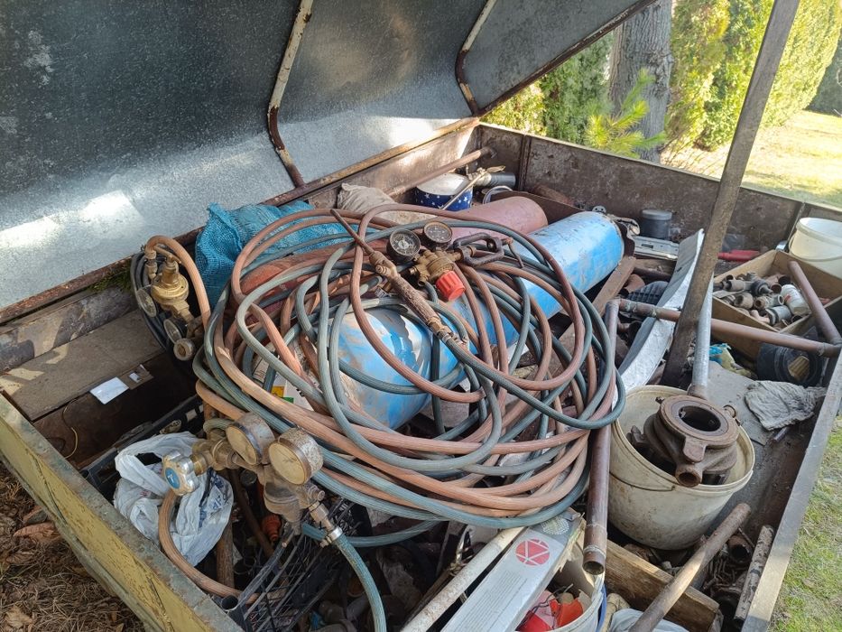 Zestaw do spawania gazowego tlen-acetylen reduktory