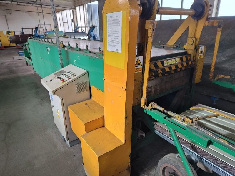 Trapezownica t7 linia do trapezowa nią blachy