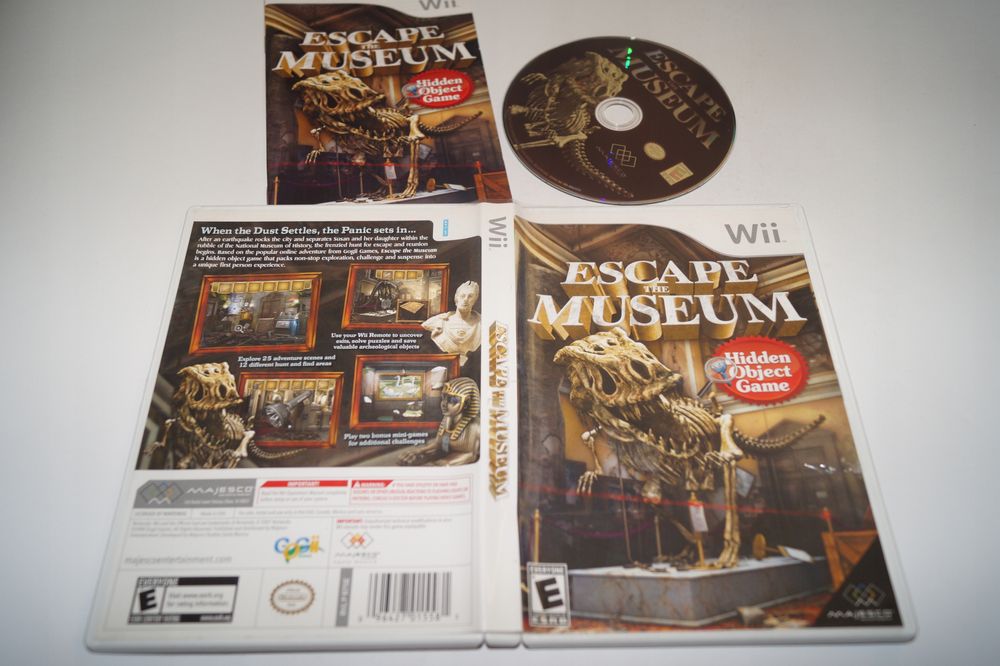 Escape The Museum Nintendo Wii Wersja Ntsc