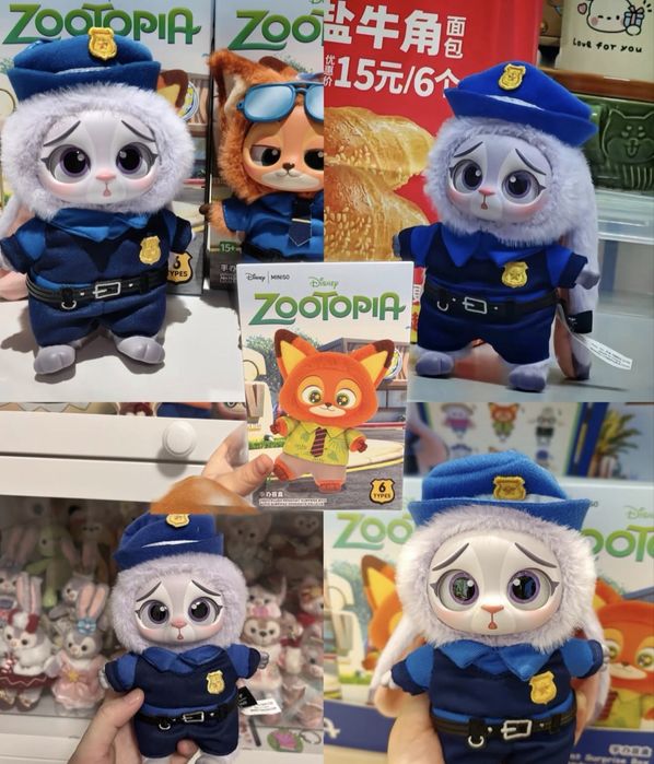 ‼️Зоотрополіс‼️Зверополис Мʼяка іграшка-брелок ZOOTOPIA Лисичка,зайчик