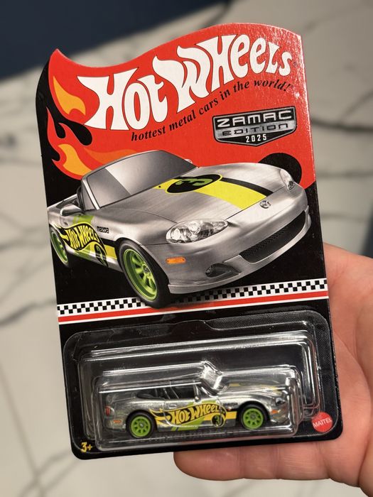 Hot Wheels 2004 Mazda MX-5 Mazdaspeed Miata ZAMAC RLC mail-in Collecto