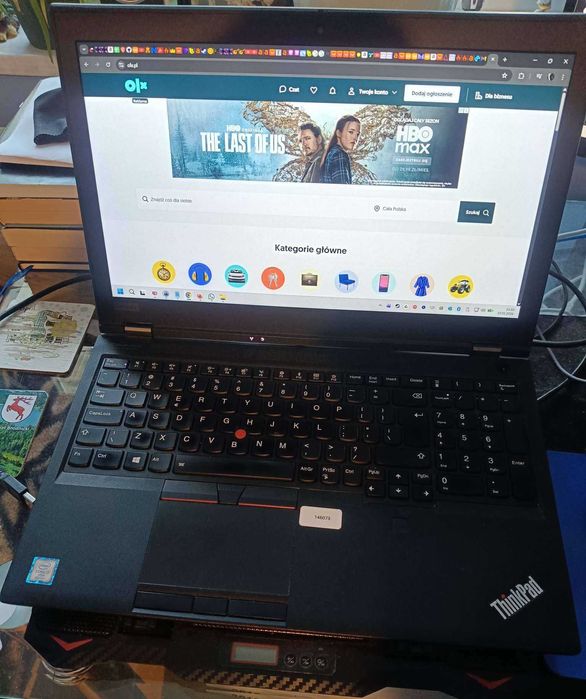 MOCNY Lenovo Thinkpad 15 P53 do grafiki i7 64GB RAM Quadro RTX 3000