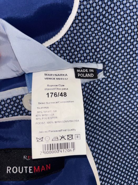 Marynarka RouteMan Granatowa