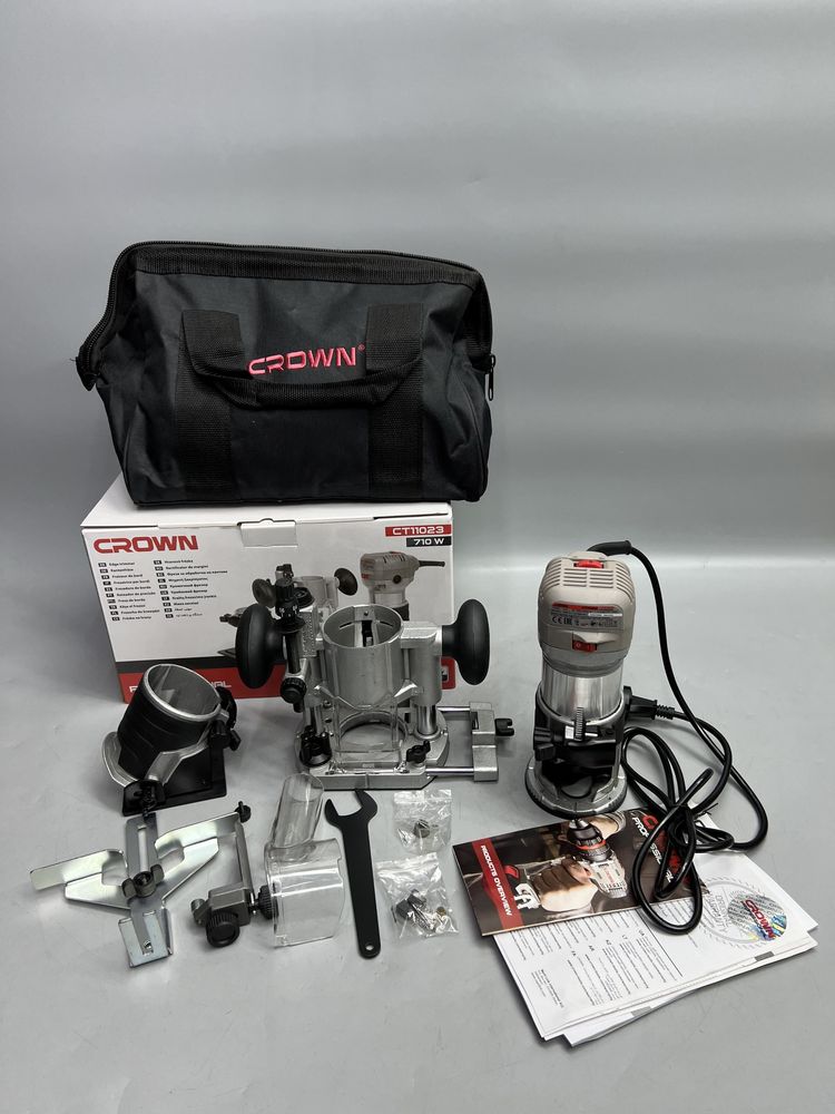 Фрезер кромочный CROWN CT11023 Официальный Гарантия 3 года: 3 780 грн ...