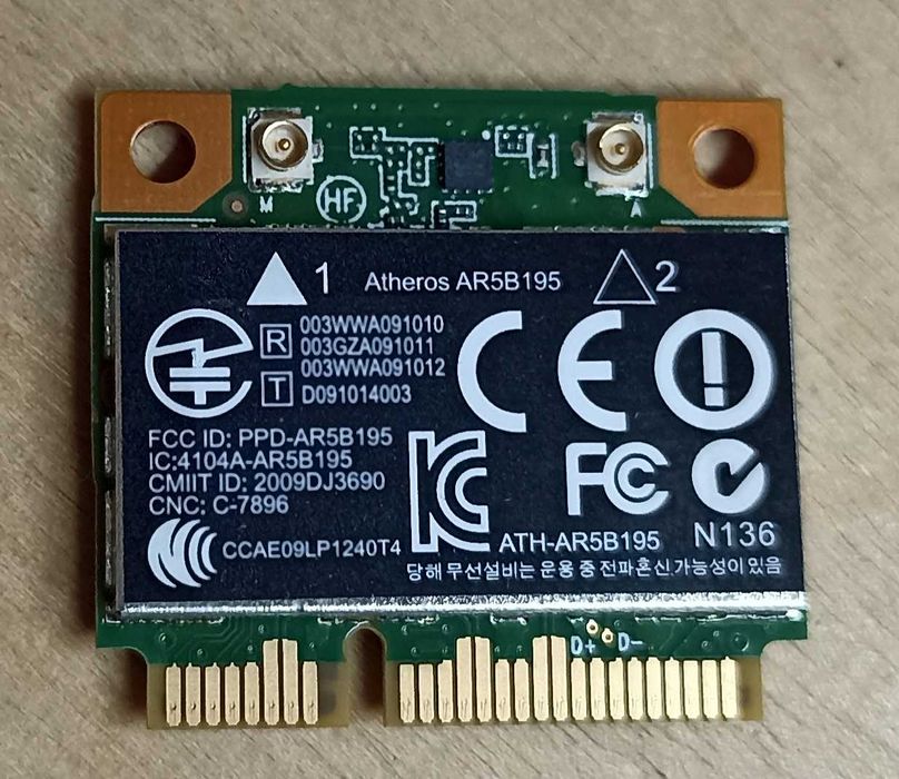 Wi-fi+BT модуль Atheros ATH-AR5B195