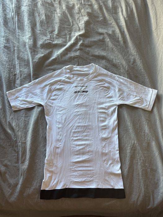 T-shirt de ciclismo justa ao corpo