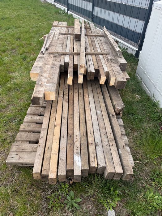 Sprzedam kantówki budowlane używane