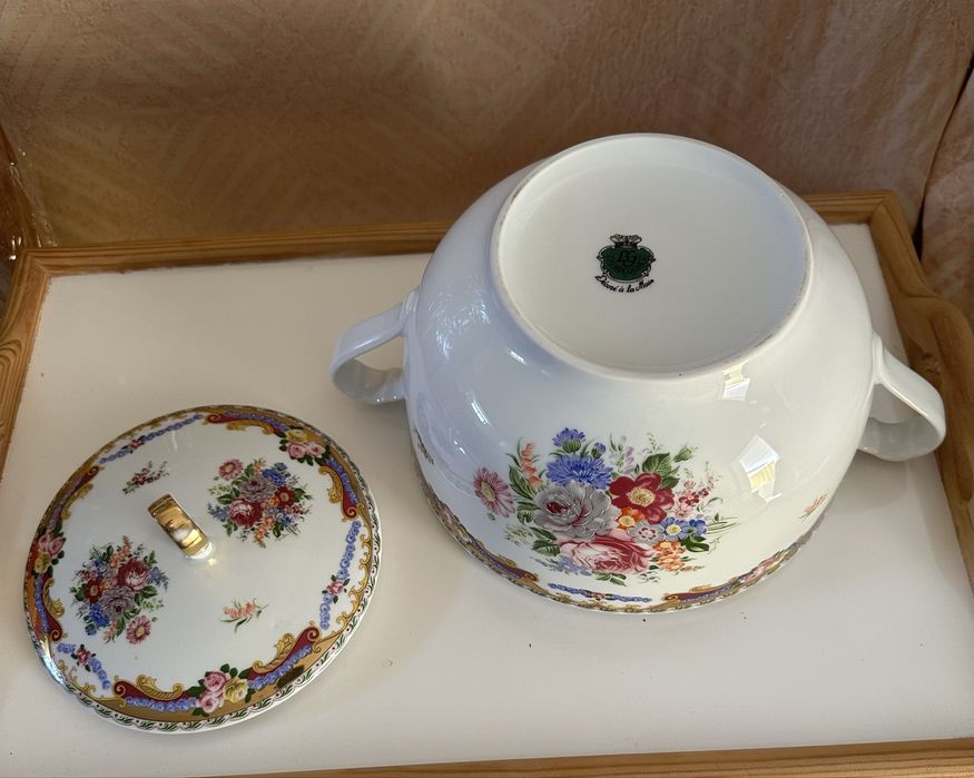 Terrina de louça limoges