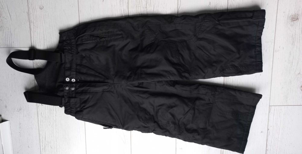 spodnie narciarskie na sanki na szelkach 110