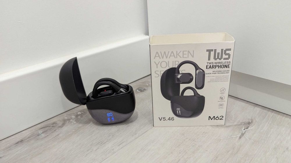 Bluetooth навушники M62 відкритого типу блютуз наушники