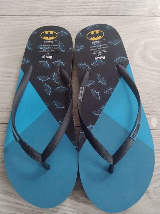 Klapki na basen dla chłopca 39 Nowe Batman