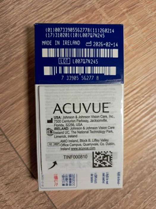Soczewki Acuvue Oasys dwutygodniowe -3,5