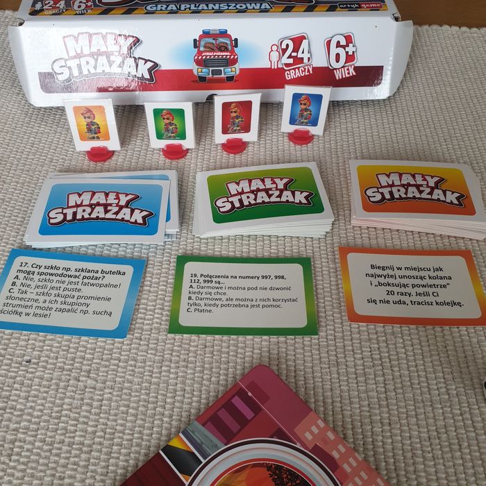 Gra planszowa Mały Strażak