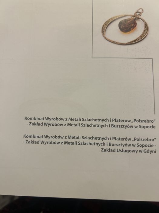 Katalogowa broszka Warmetu