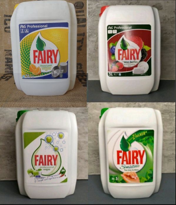 Моющие для посуды 5л, жидкий гель, гель для стирки 10л