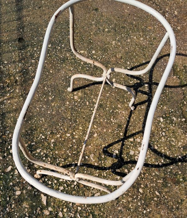 Bidé antigo em esmalte