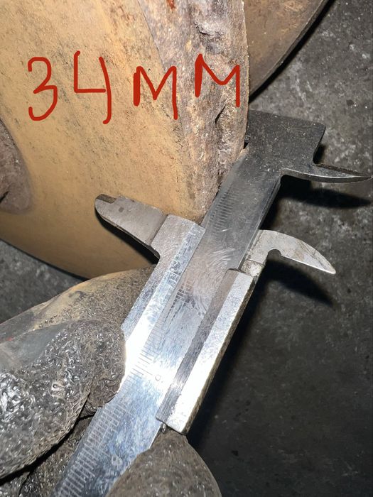 диск тормозний MAN L2000 8.153, 8.163 як новий (34мм)