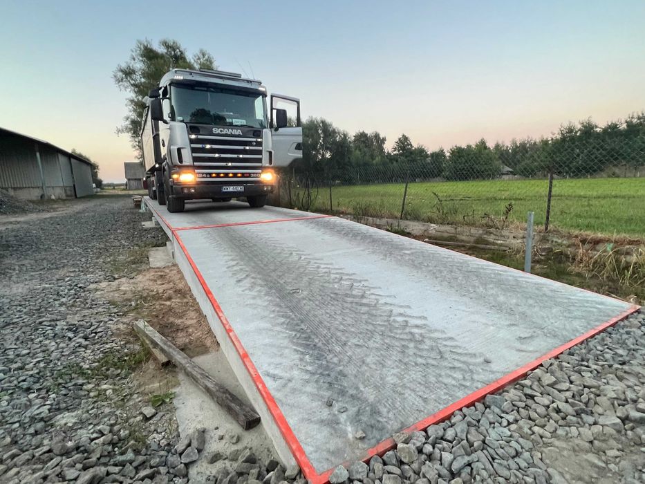 WAGA samochodowa 60t 50t / PREFABRYKOWANA /