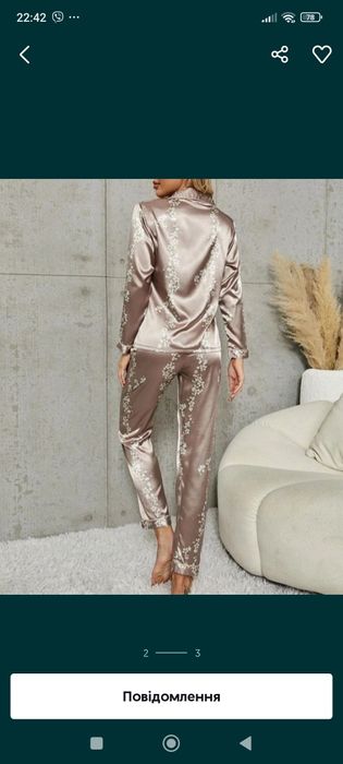 Нова піжама 42р,легенька