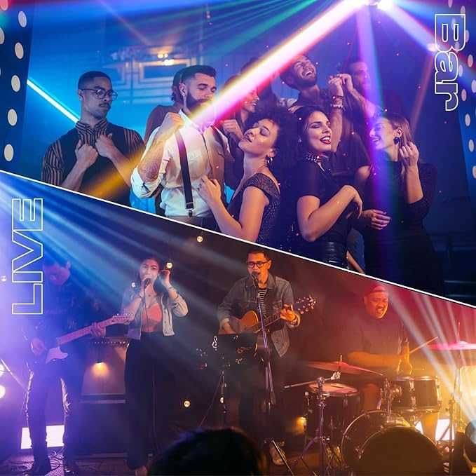 Światło sceniczne LED 120 W