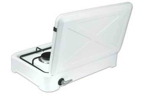 Kuchenka Gazowa Ravanson K02T, 3.71 kW, Biała 2 palniki