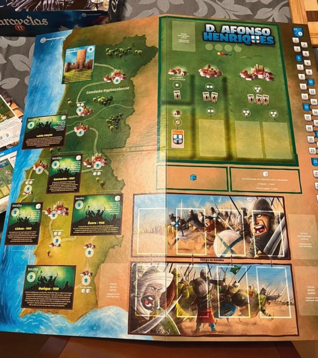 Jogo de Tabuleiro - Dom Afonso Henriques