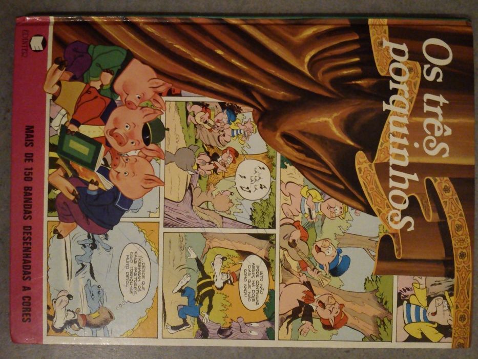 Os três porquinhos em banda desenhada