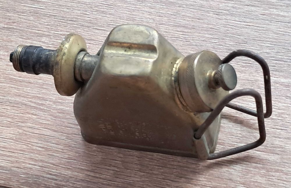 Stara piękna lut lampa niemiecka unikat
