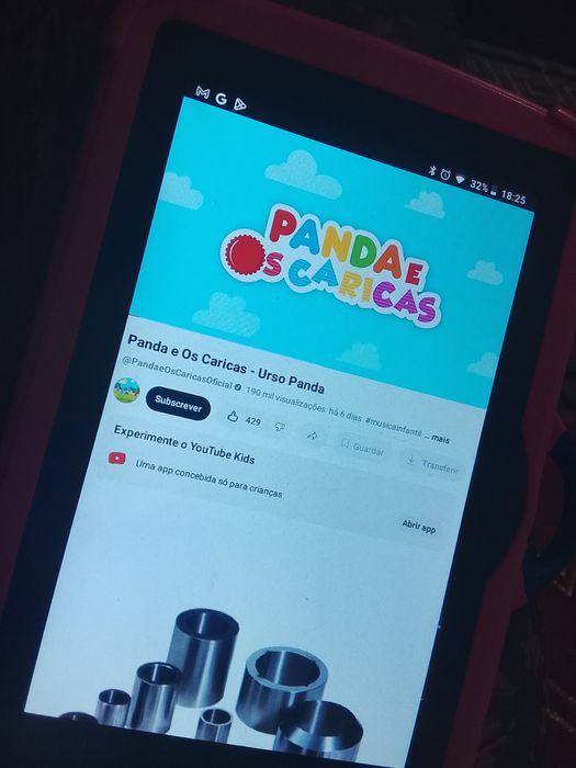 Tablet para crianças