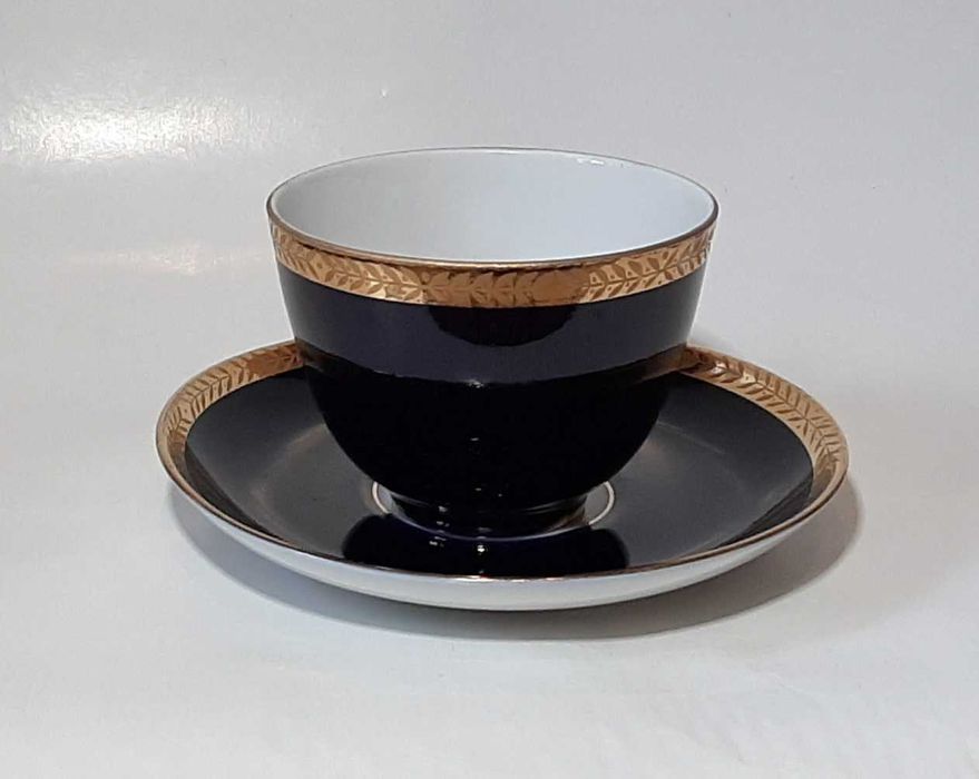 Чайная пара кобальт ЛФЗ 1 сорт