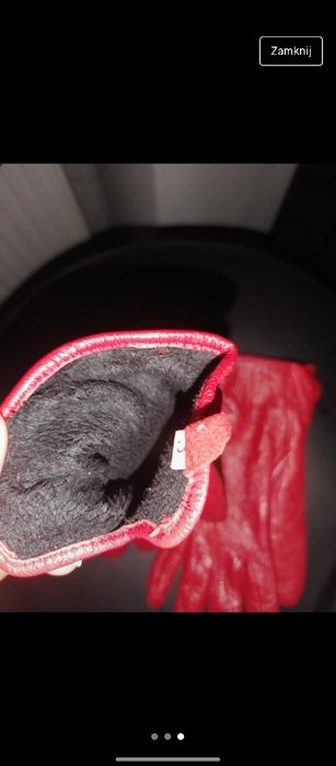 Rękawiczki eko skorka