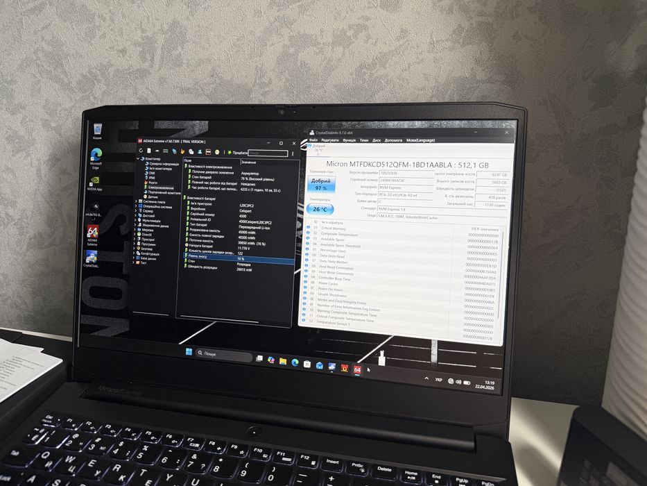 Lenovo Gaming 3/2025год/RTX2050-4GB/Razen 5-5500H/512GB/16GB/Ноутбук.