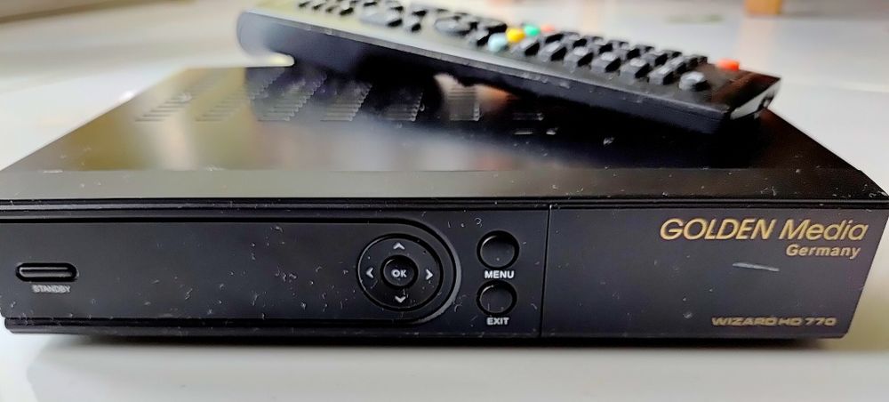 Sat Odbiornik cyfrowy marki Wizard HD Golden Media,  HD 770.