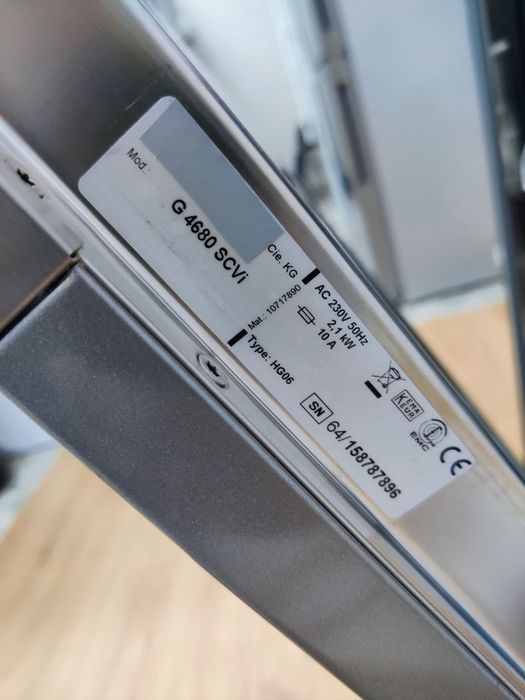 Вузька посудомийна машина VOLIA° G4680SCVi. Made in Germany. 45 cm. Відмінний стан. Німецька якість.