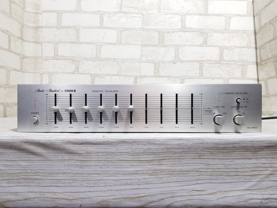 Еквалайзер FISHER EQ-3000, 10 смуг, б/у з Німеччини