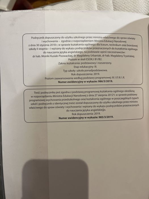 Vision 3  podrecznik dla liceow i technikow B1/B2