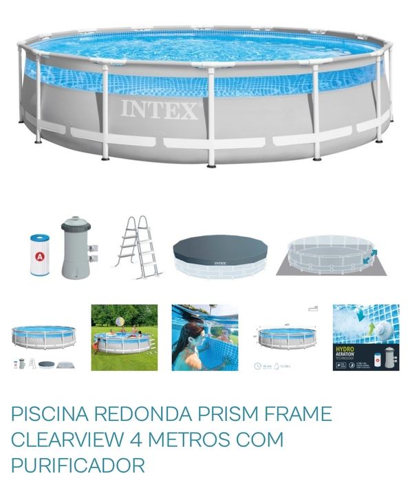 Vendo piscina nova ja com tudo o que necessita