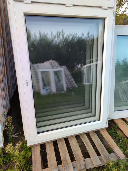 Okno pcv 107 x 148 używane 110 x 150
