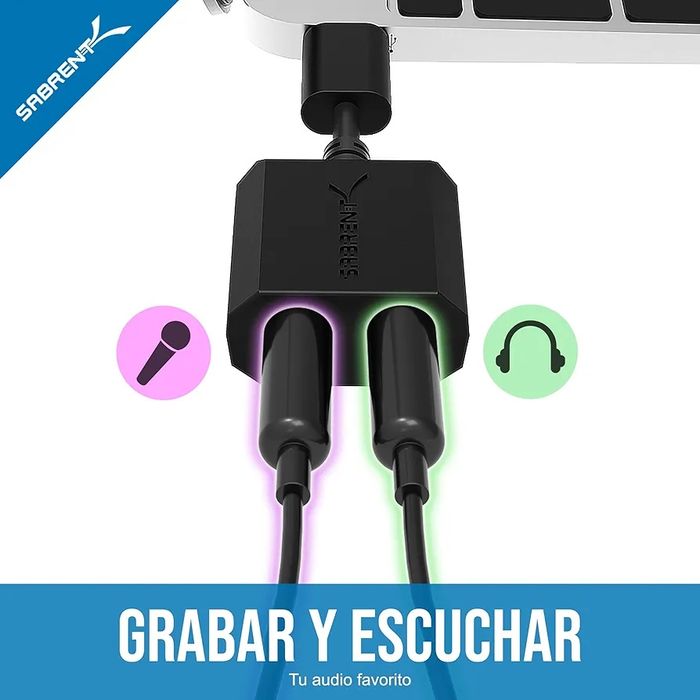 Interface USB-C (Android/Apple/Windows)