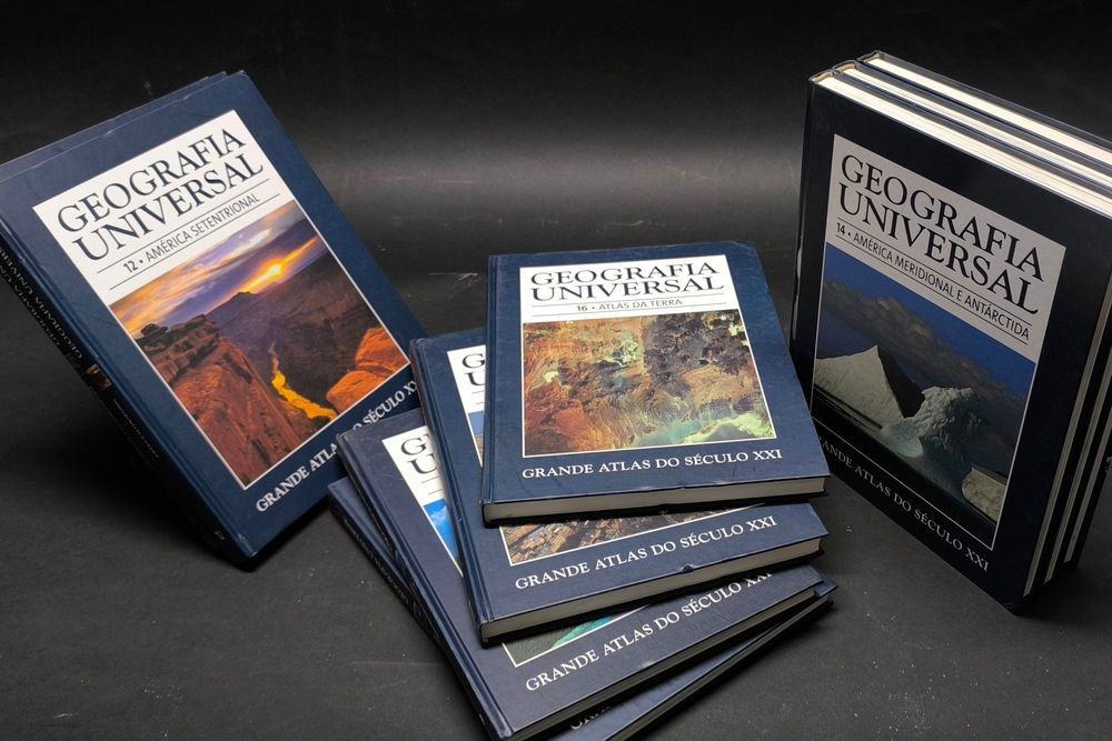 Coletânia "Grande Atlas do Século" 18 livros