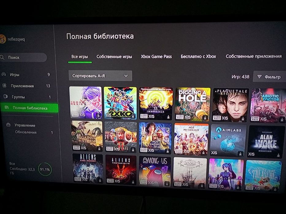 Приставка Xbox series s 512gb