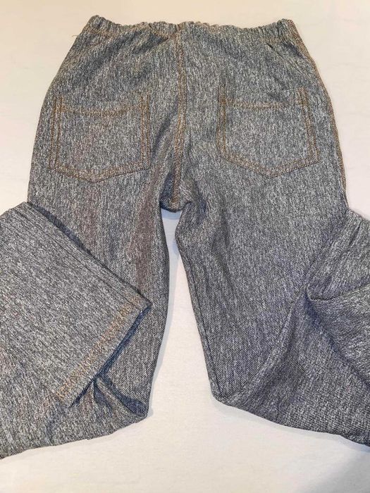 Klasyczne legginsy jeansowe melanż rozmiar 158