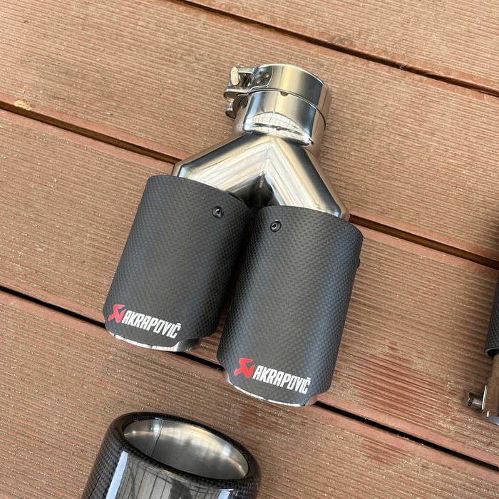 РОЗПРОДАЖ НОВІ насадки насадка глушника глушителя мат глянец akrapovic